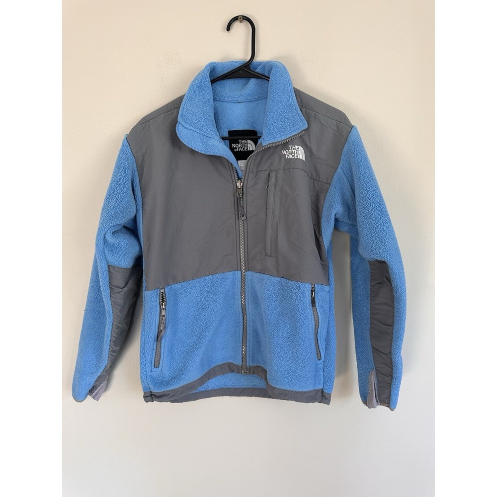 The North Face Denali Fleece SMALL Jacket Blue Full Zip Durable Warm Retro Coat